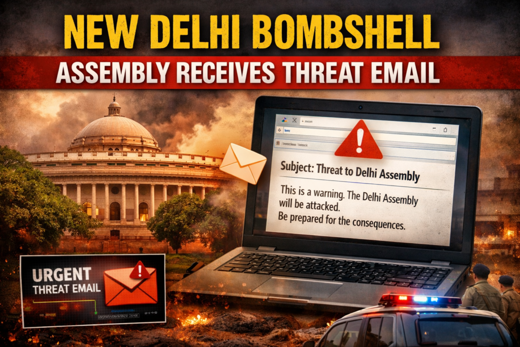 New Delhi Bombshell Assembly Receives Threat Email from Khalistan National Army New Delhi Bombshell: Assembly Receives Threat Email
