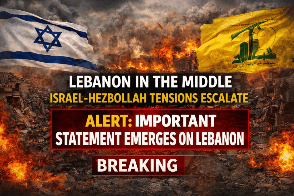 US-Israel Attack on Iran Lebanon’s Statement Emerges Hezbollah Warned Against ‘Adventurism | Middle East Crisis