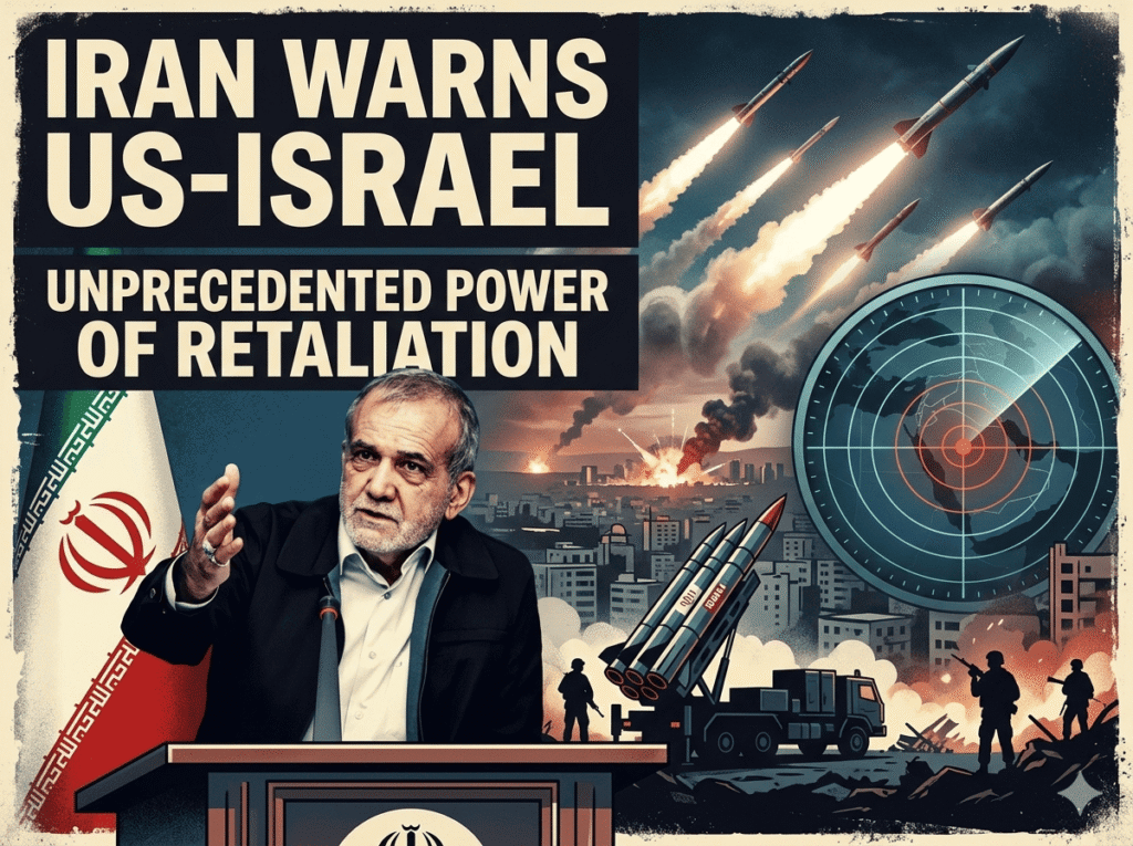 Iran Warns US Israel Unprecedented Power Retaliation: “Will Strike with Force They’ve Never Experienced” | Middle East Crisis Ali Larijani, head of Iran's National Security Council, delivering warning as iran warns us israel unprecedented power retaliation following Supreme Leader Khamenei's martyrdom.