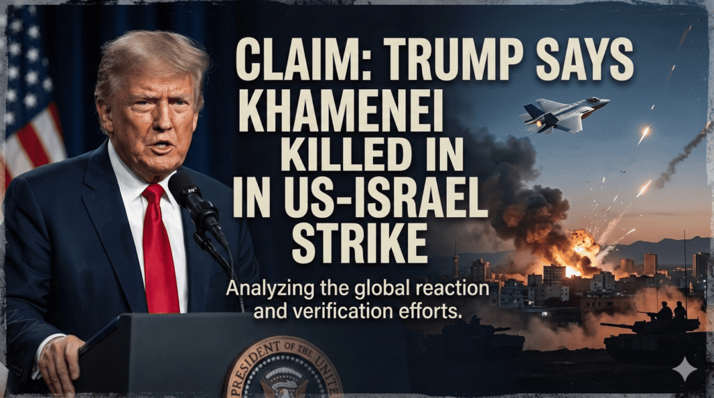 Trump Claims Ayatollah Khamenei Killed in US-Israel Strike: Iran Denies, Confirms Family Deaths | Breaking News